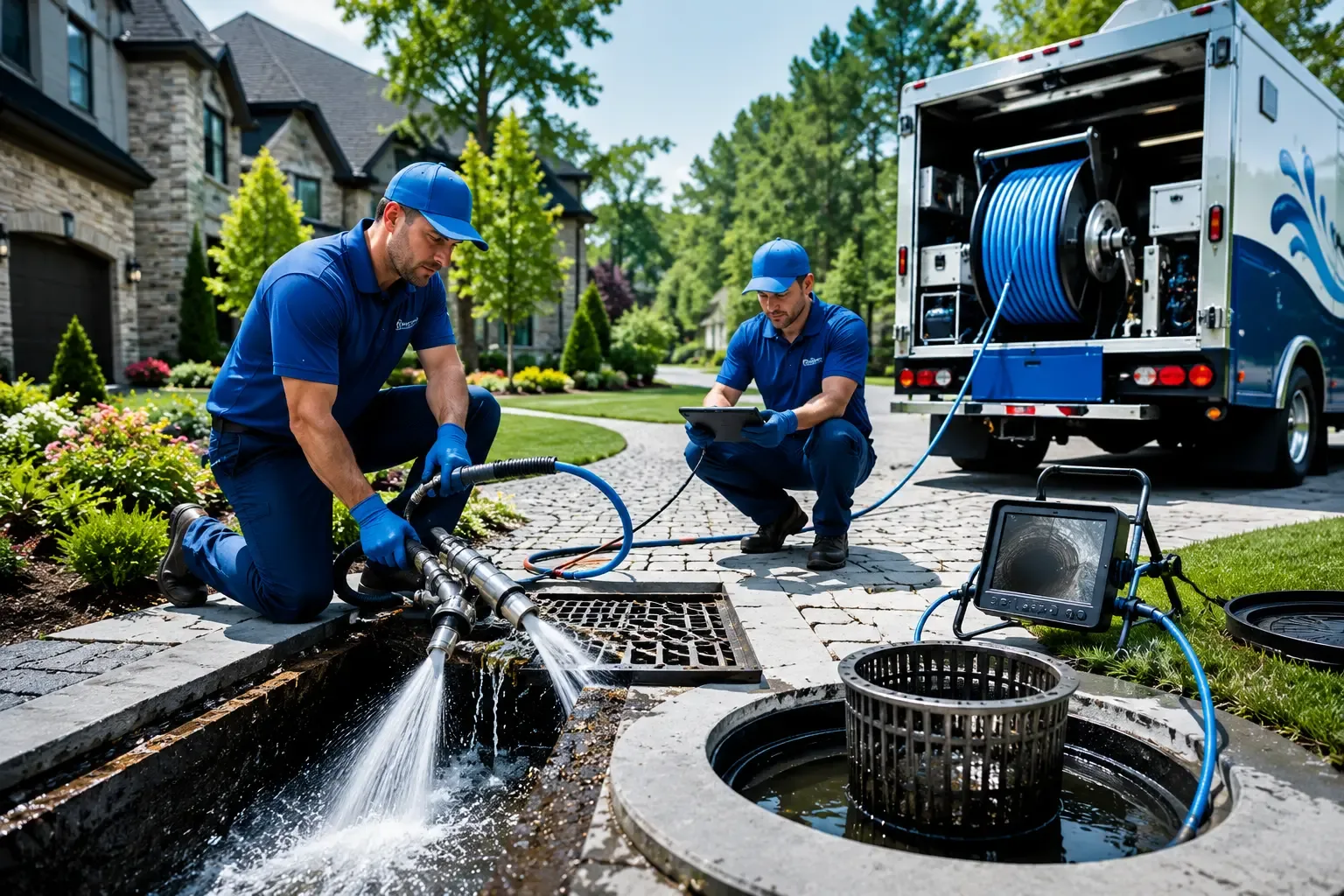 Local outdoor drain cleaning professionals in West Bend, IA