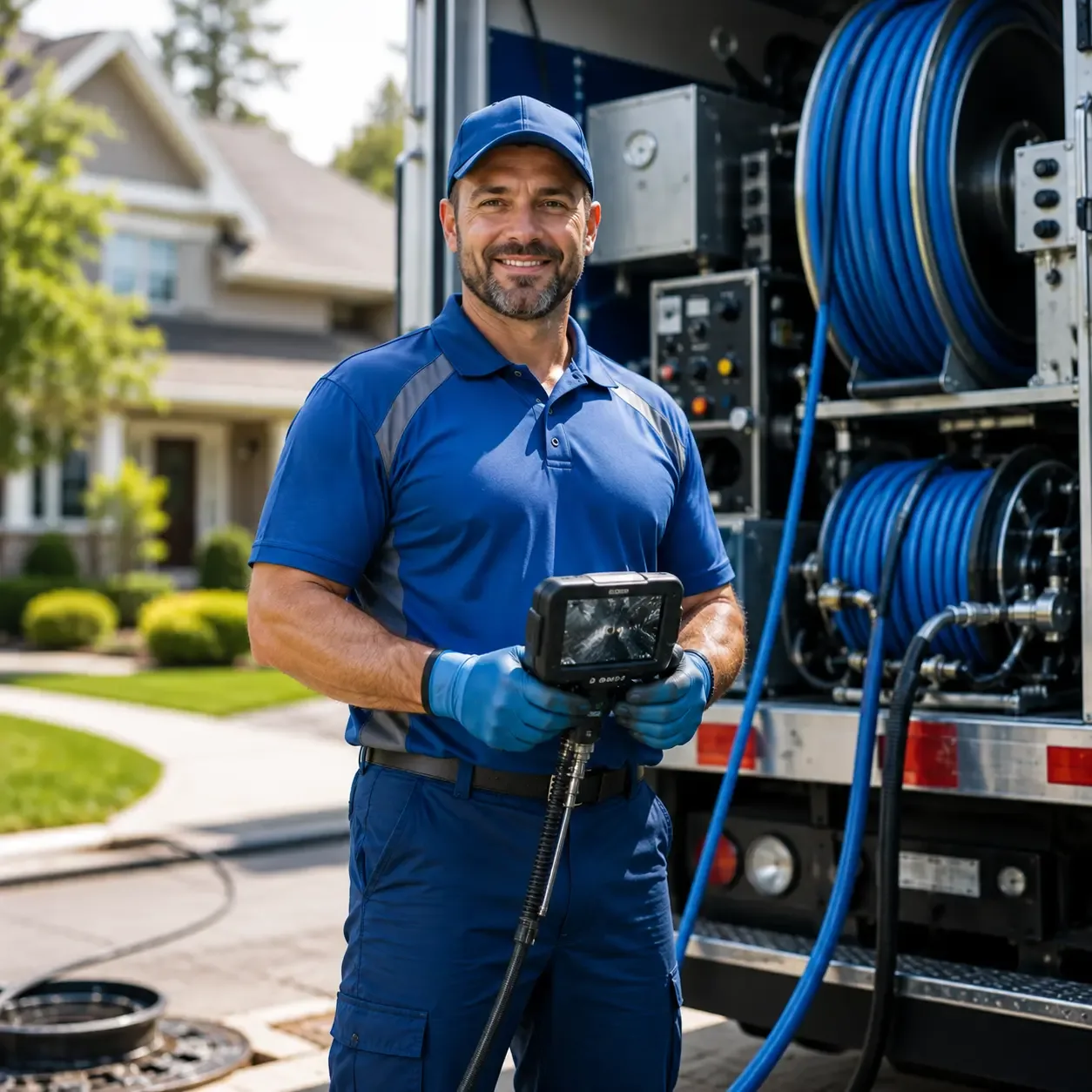 Local outdoor drain cleaning specialists in West Bend, IA